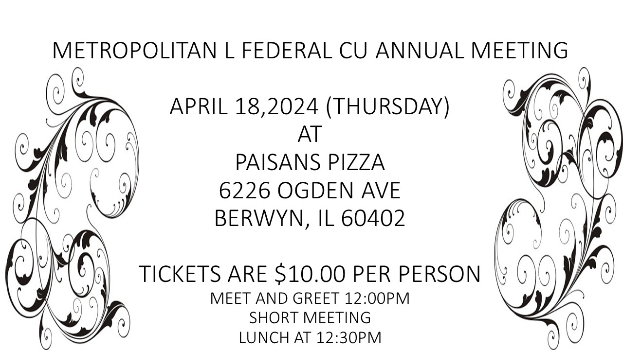 Annual Meeting April 18, 2024